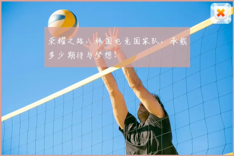 荣耀之路，韩国电竞国家队，承载多少期待与梦想！